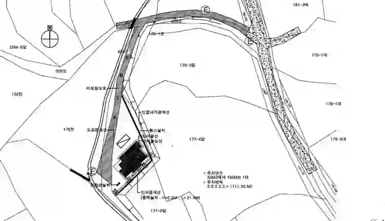 수정리 177-2 배치도 이미지